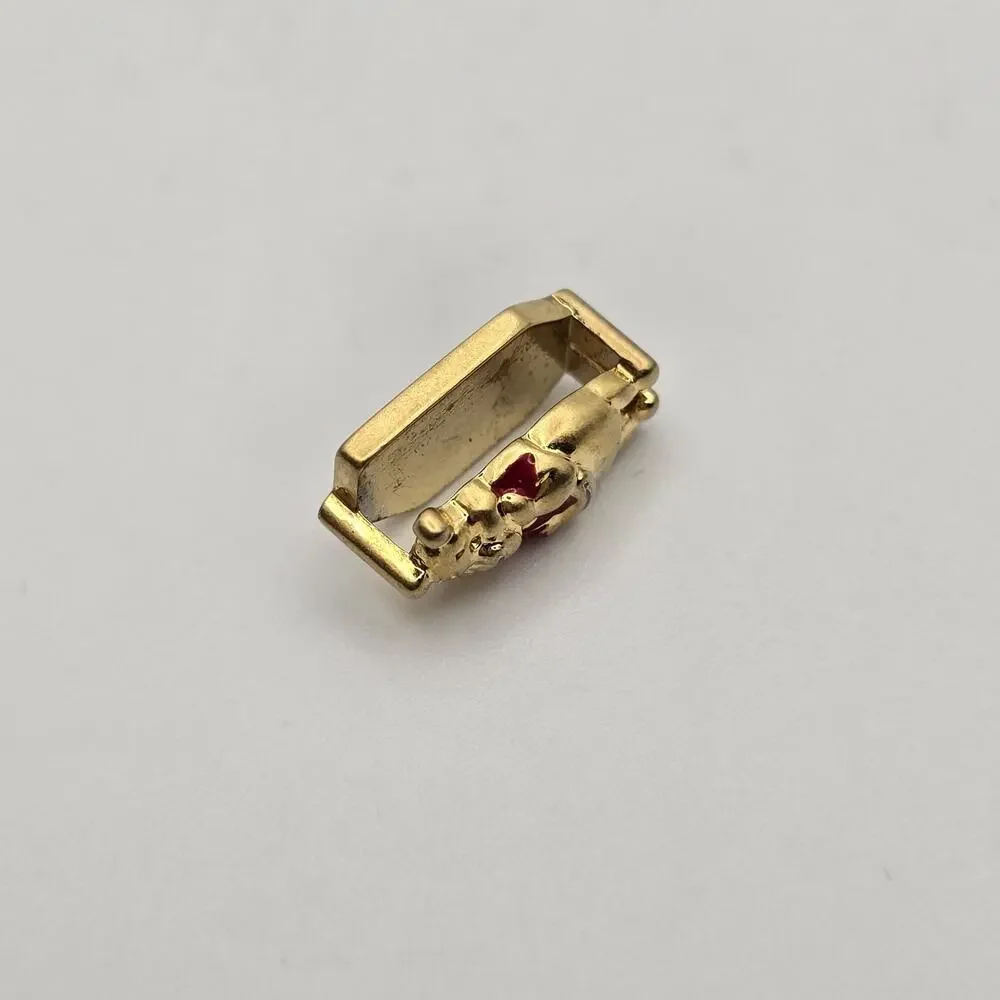 Keep Collective Disney Winnie The Pooh Gold Tone Charm Slider for Bracelet - Picture 7 of 8